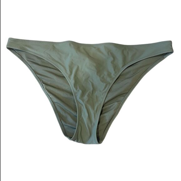 NWT‎ Aerie Bikini Bottom Cheeky Olive Green XXL womens - Picture 1 of 4